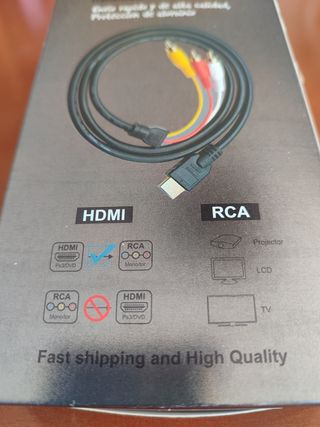 CABLE - HDMI to 3RCA - Audio Cable