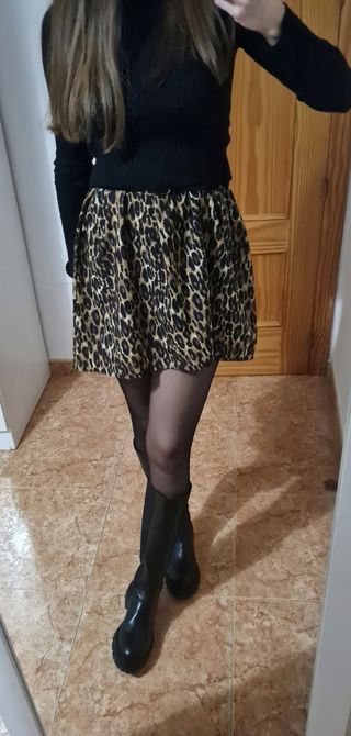 VESTIDO ESTAMPADO LEOPARDO