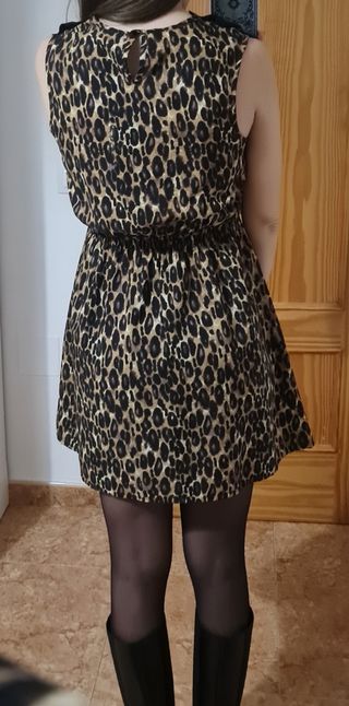 VESTIDO ESTAMPADO LEOPARDO