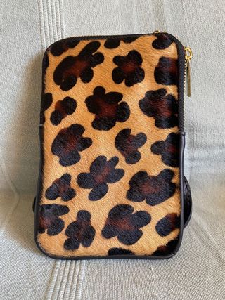 Bolso mini piel camuflaje.