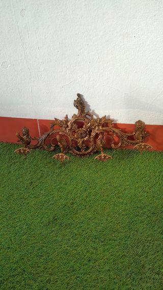 Percha de metal/latón vintage
