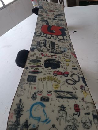 TABLA SNOW & FIJACIONES BURTON 