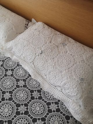Colcha croché hecha a mano