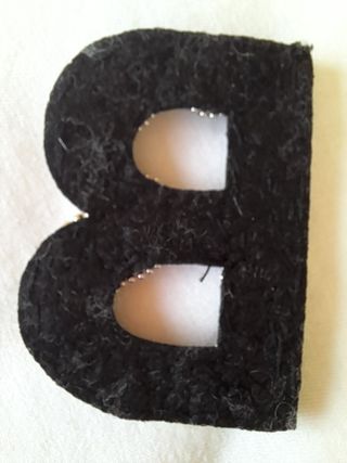 lettera decorativa gioiello strass