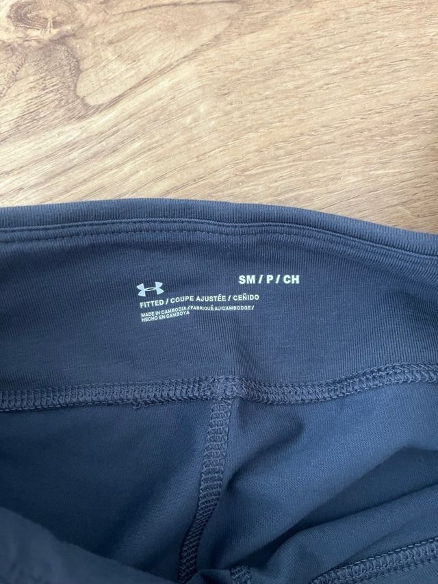 Mallas Under Armour Gris Oscuro Talla S