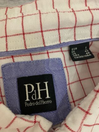 camisa cuadros PdH