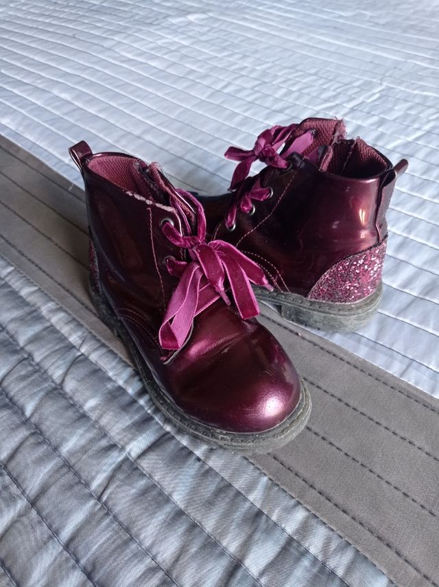 Botas niña número 25