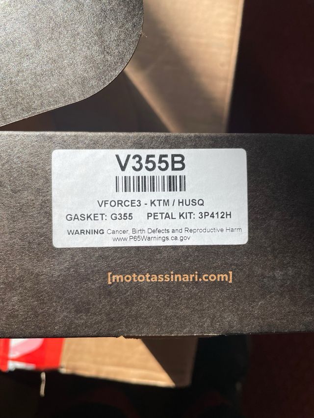 Caja Laminas ktm/husqvarna v-force 50-65