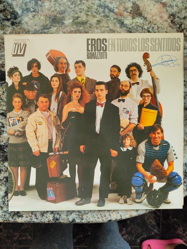 Eros Ramazzotti Disco Vinilo