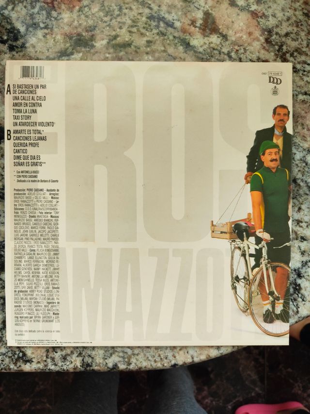 Eros Ramazzotti Disco Vinilo