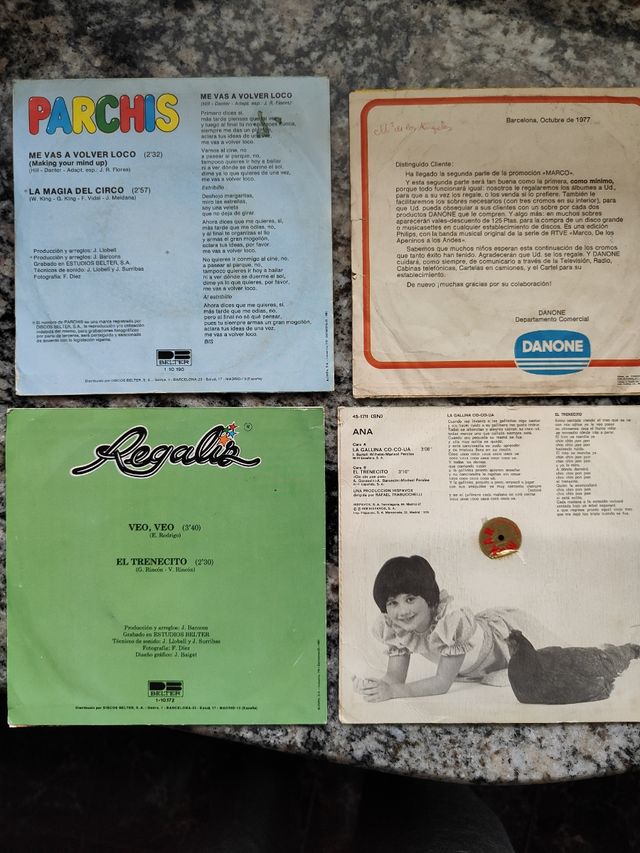 Infantiles Discos Vinilos