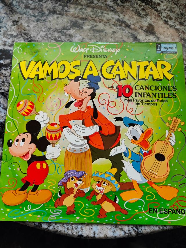 Vamos a Cantar Disney Disco Vinilo