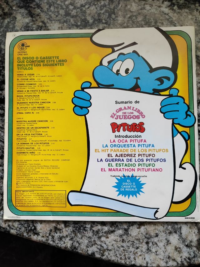 Gran Libro Los Pitufos