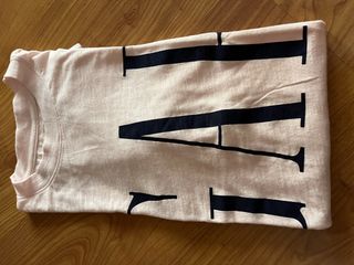 Camiseta Gap rosa algodón