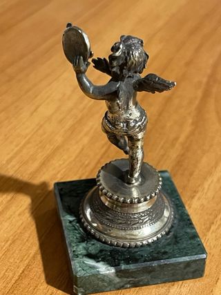 Statuetta in argento in miniatura anni ‘50