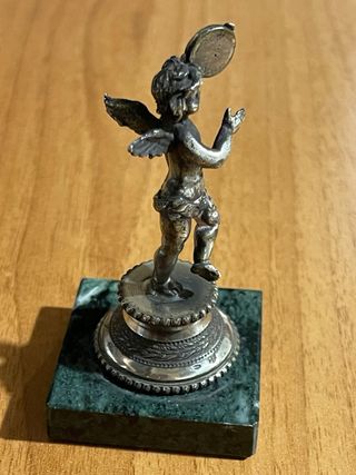 Statuetta in argento in miniatura anni ‘50
