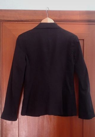 Americana blazer negro