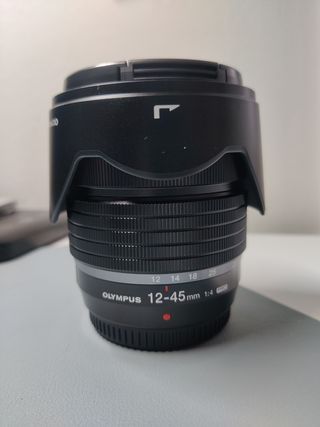 Olympus 12-45 F4 PRO + Filtro Kenko+Garantía