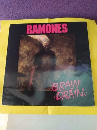 LP RAMONES, BRAIN DRAIN.