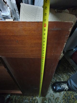 puerta de madera sin picaporte 71×3,5×201cm