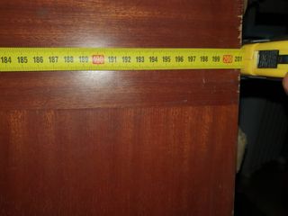 puerta de madera sin picaporte 71×3,5×201cm