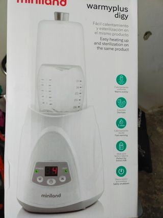 Calienta biberones y esterilizador