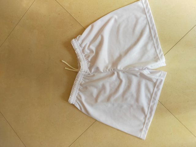 Pantaloncini da uomo di maglina bianchi