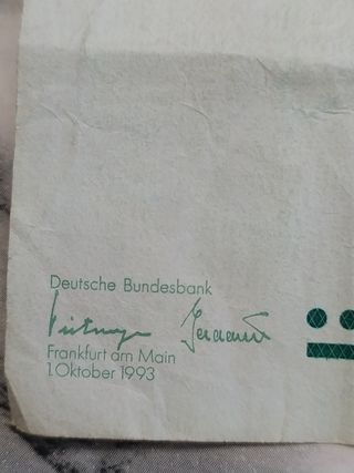 Billete marcos alemanes