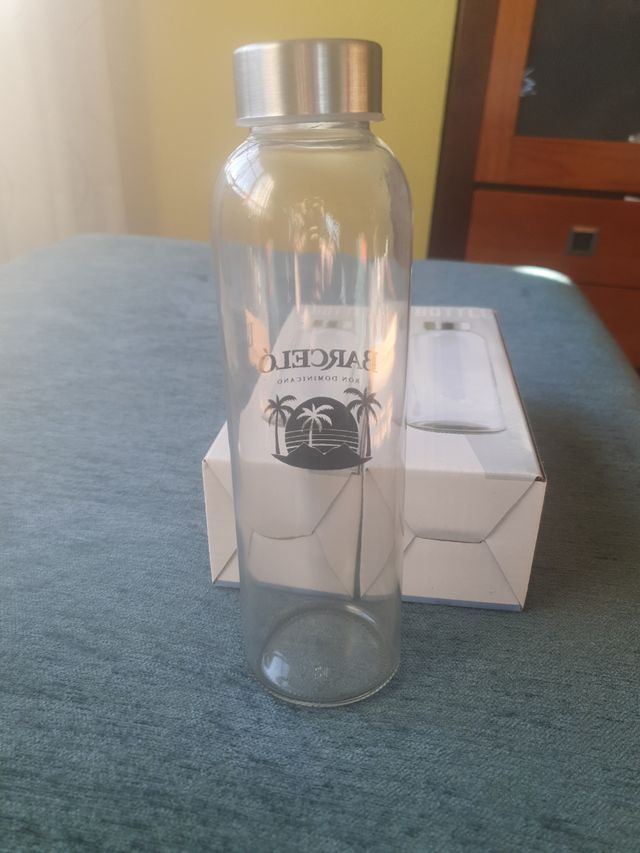 BOTELLA DE CRISTAL 500ML. PARA EL AGUA!!