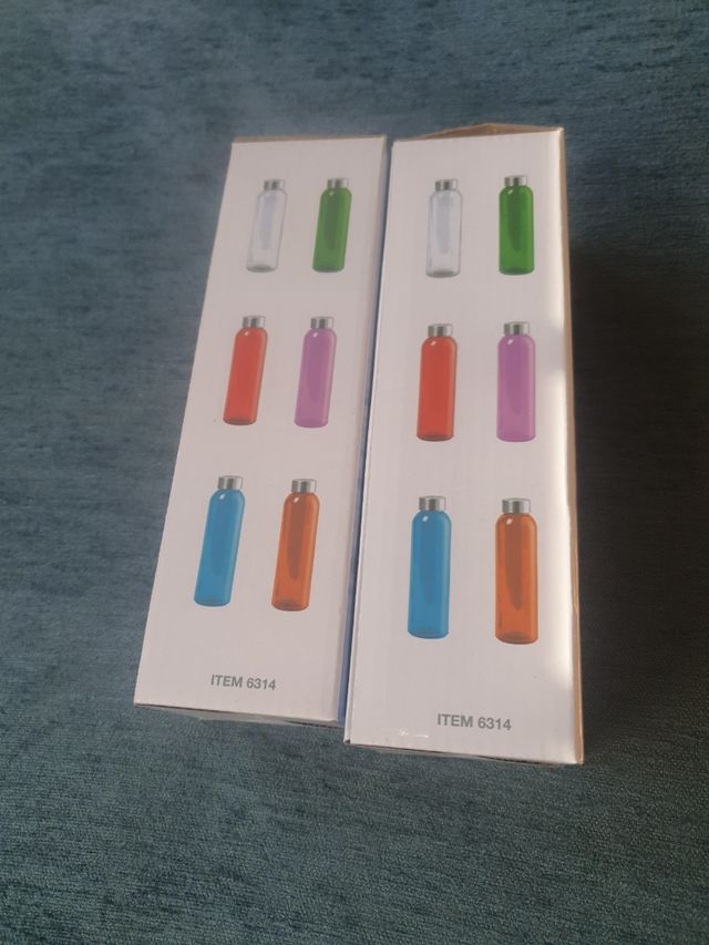 BOTELLA DE CRISTAL 500ML. PARA EL AGUA!!