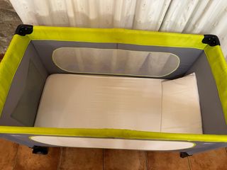 Cuna de viaje (con todo incluido)