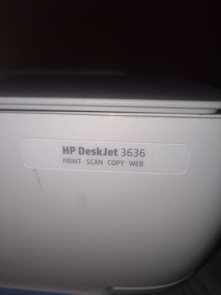 Impresora HP DeskJet 3636