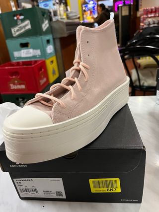 converse talla 38 rosa