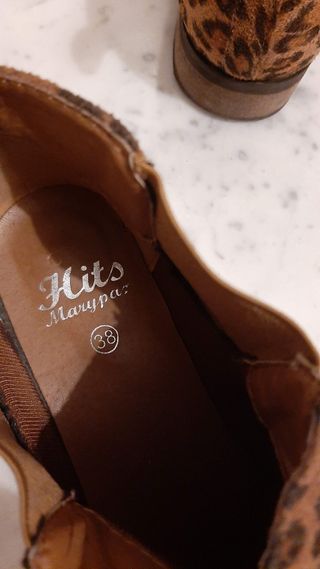 Botines planos de mujer