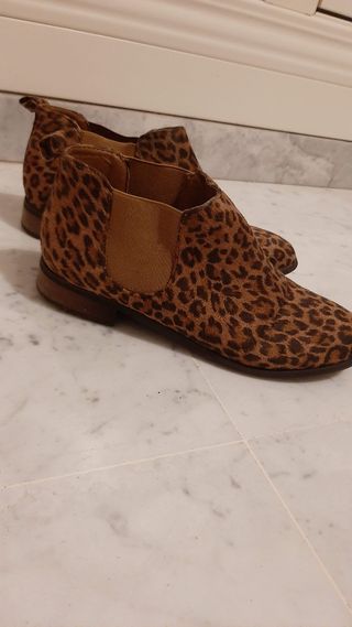 Botines planos de mujer