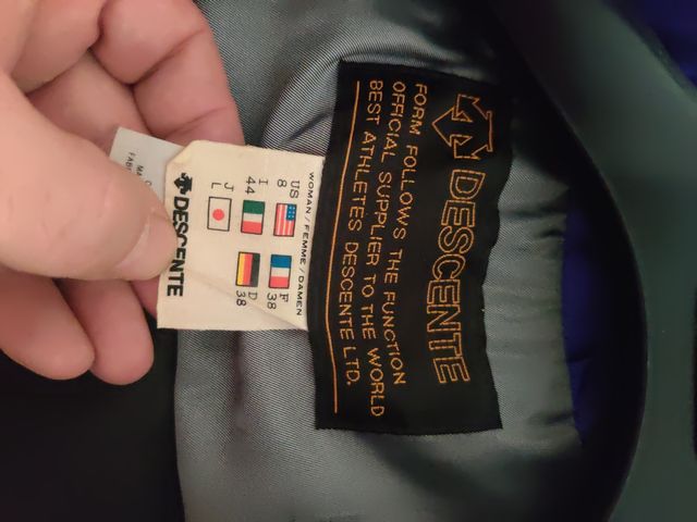 Abrigo de esquí Descente mujer 38