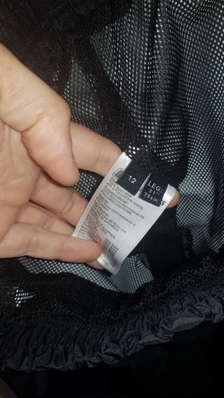 Pantalón impermeable con cremallera
