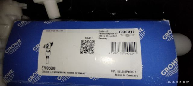 Válvula llenado Grohe