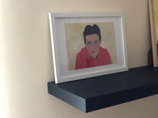 Sylvia Plath Simone Beauvoir Decoración libreria