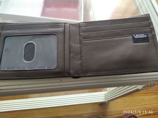 Billetero piel VANS