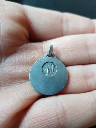 Antigua medalla de plata Joannes Paulus II.