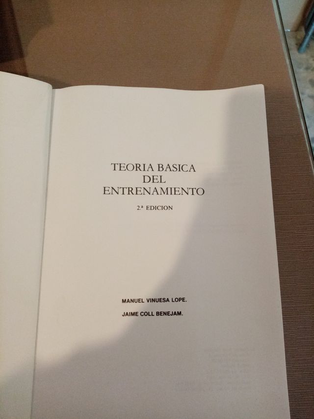 Teoría del entrenamiento