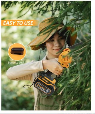 MOTOSIERRA INALAMBRICA MINI "AUTDER" BATERIA 21V