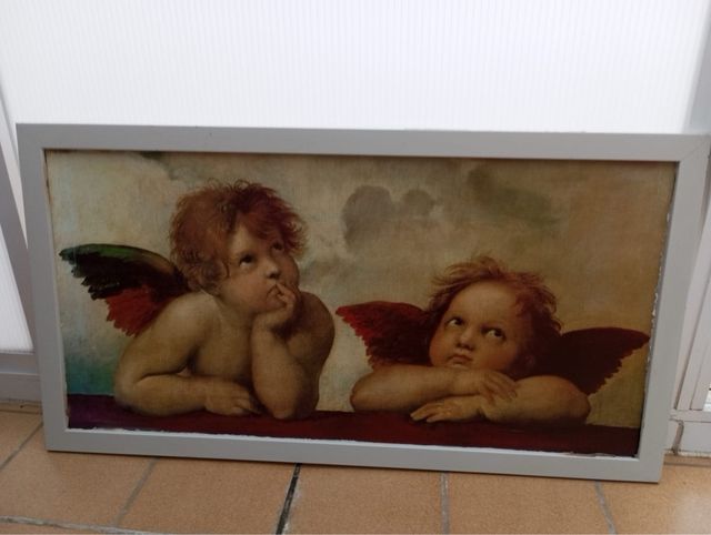 Cuadro Ángeles de Miguel Ángel