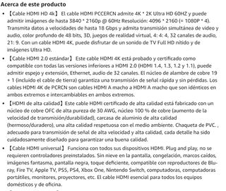 CABLE HDMI DE ALTA VELOCIDAD