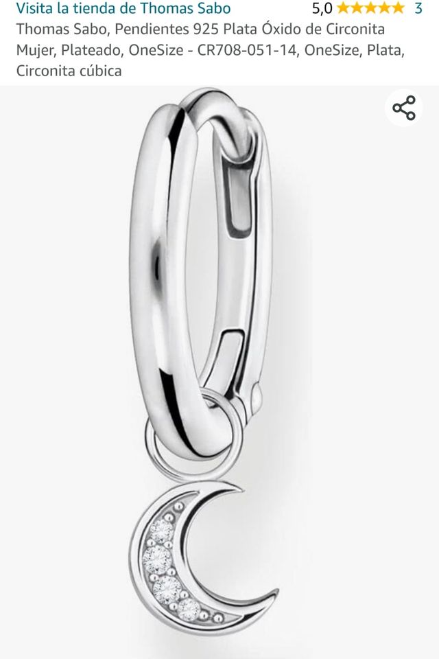 Pendientes Luna Tomás Sabo