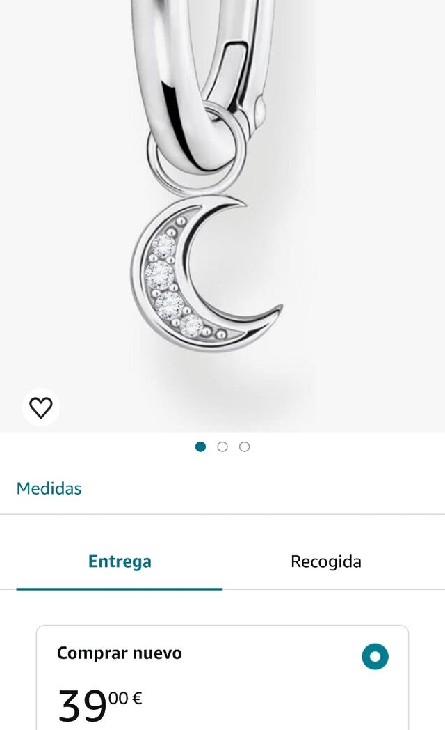 Pendientes Luna Tomás Sabo