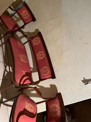 Divanetto più due poltroncine vintage