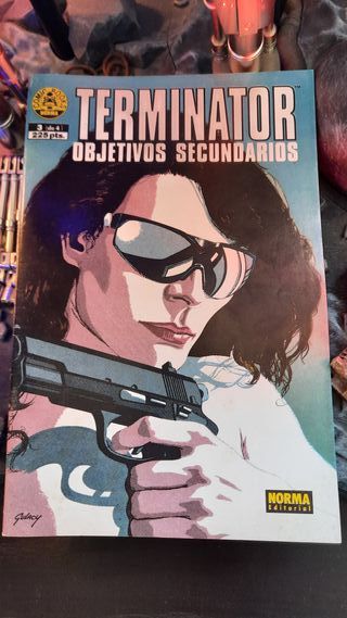 CÓMIC TERMINATOR OBJETIVOS SECUNDARIOS COMPLETO
