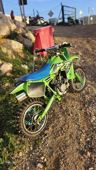 Moto clásica Motocross Kawasaki kx60